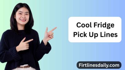 Cool Fridge Pick Up Lines