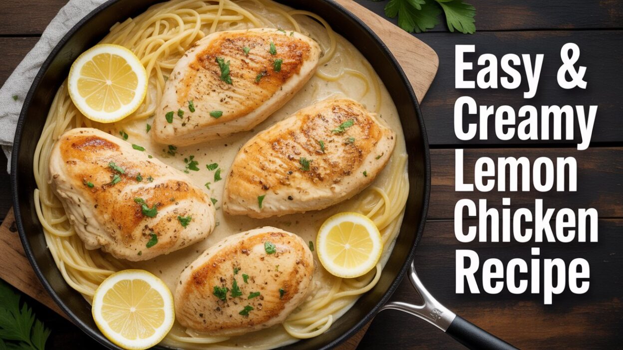 Easy & Creamy Lemon Chicken Recipe